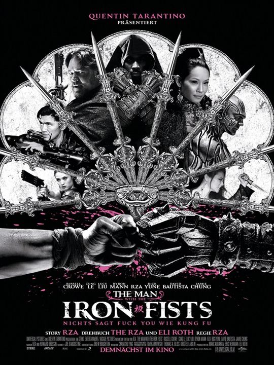 The Man with the Iron Fists : Kinoposter