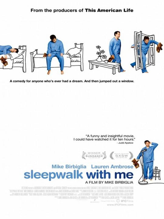 Sleepwalk with Me : Kinoposter