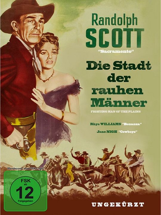 Die Stadt der rauhen Männer : Kinoposter