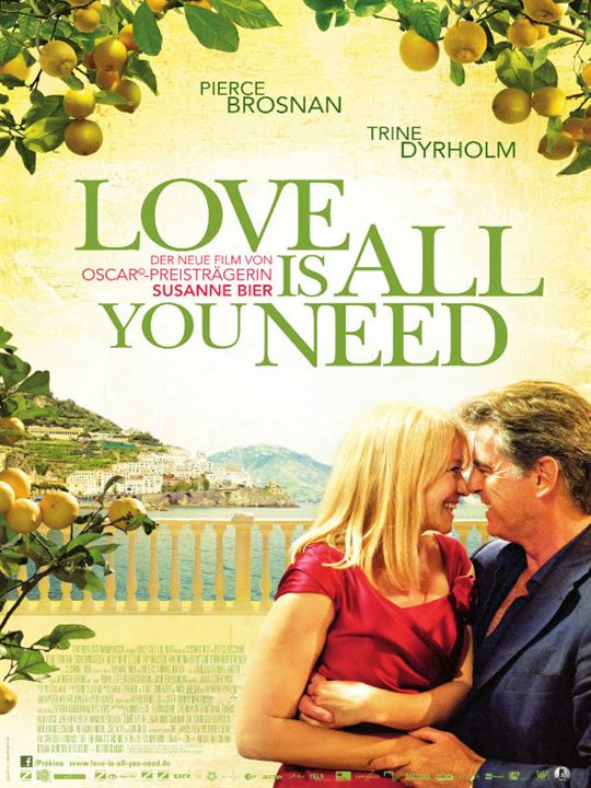 Love Is All You Need : Kinoposter