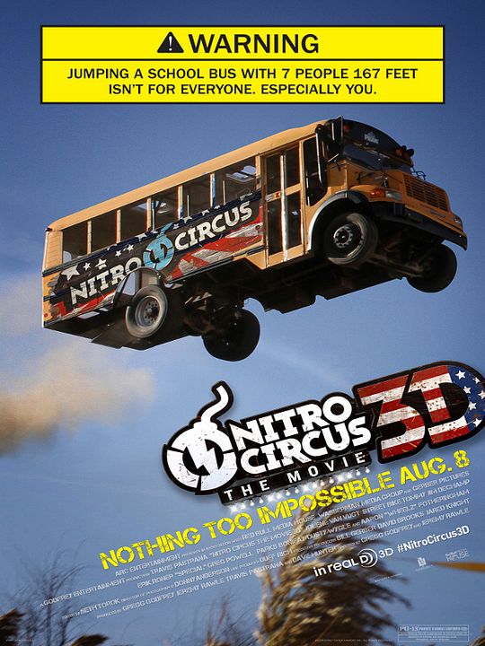 Nitro Circus: Der Film 3D : Kinoposter