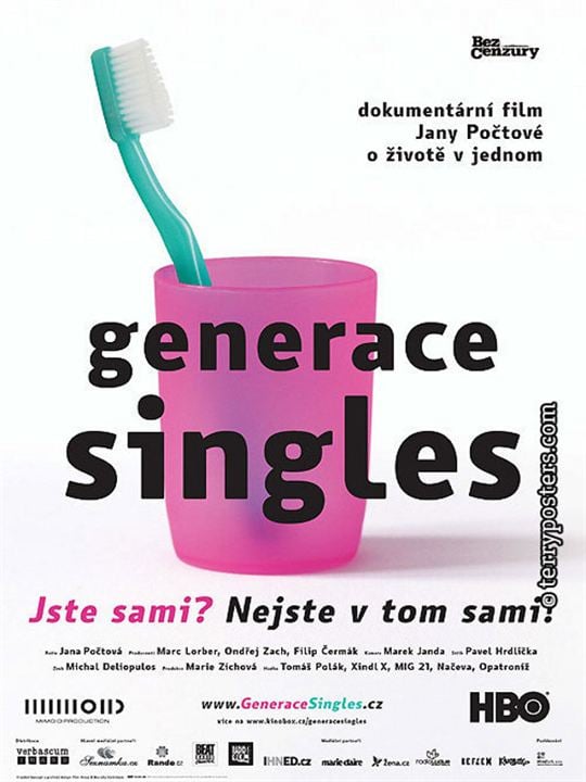 Generace singles : Kinoposter