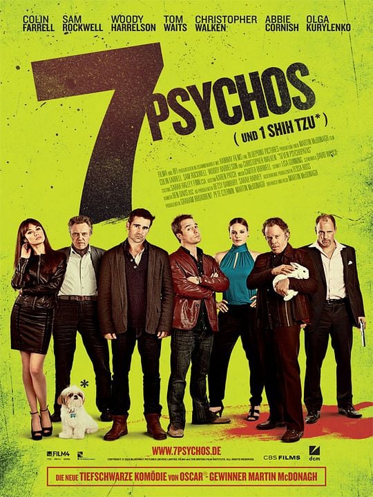 7 Psychos : Kinoposter