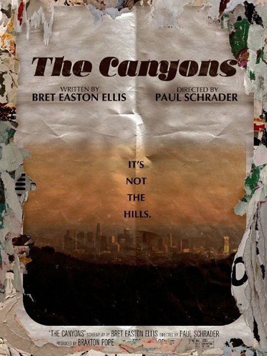 The Canyons : Kinoposter