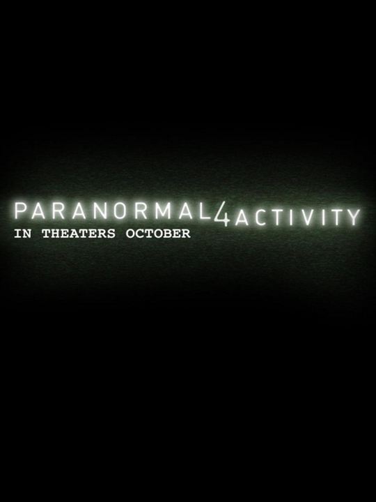 Paranormal Activity 4 : Kinoposter