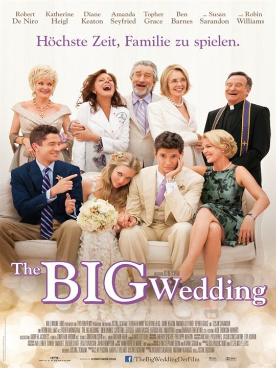 The Big Wedding : Kinoposter