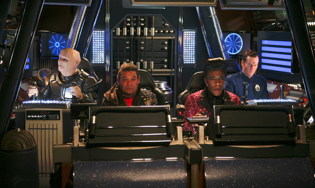 Bild Danny John-Jules, Robert Llewellyn, Craig Charles, Chris Barrie