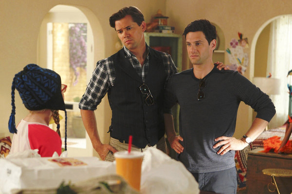 The New Normal : Bild Andrew Rannells, Bebe Wood, Justin Bartha