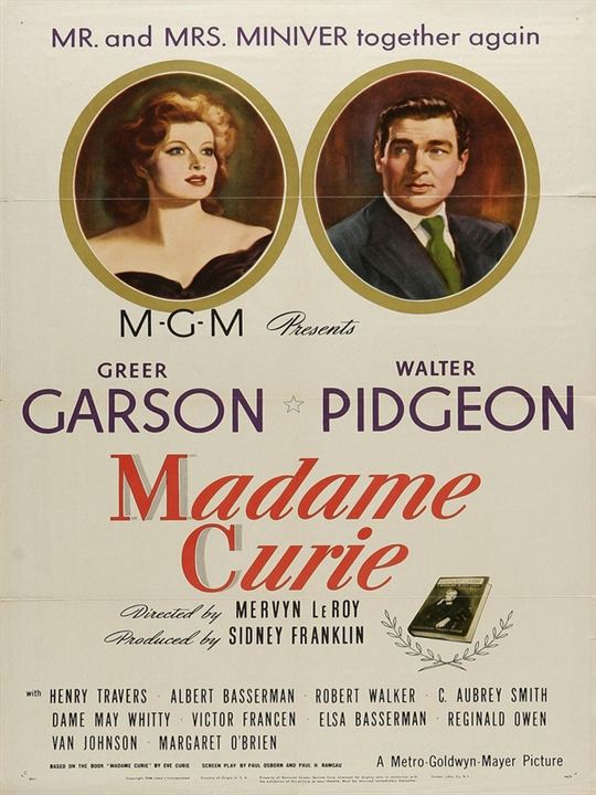 Madame Curie : Kinoposter