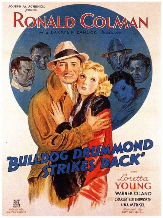 Bulldog Drummond : Kinoposter