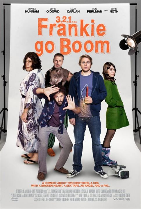 3, 2, 1... Frankie Go Boom : Kinoposter