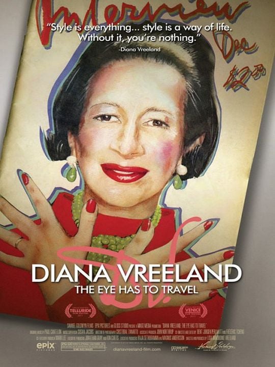 Diana Vreeland: The Eye Has To Travel : Kinoposter