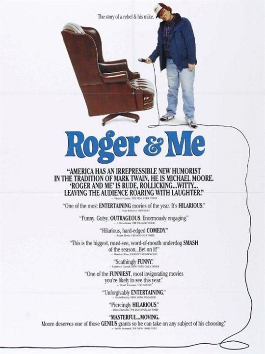 Roger und ich : Kinoposter