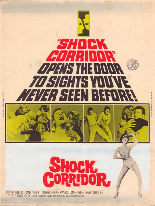 Shock Corridor : Kinoposter