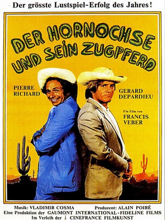 Der Hornochse und sein Zugpferd : Kinoposter