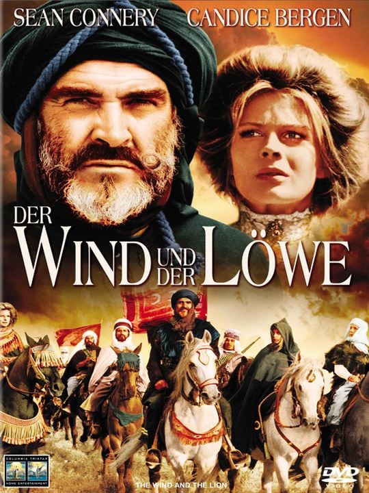 Der Wind und der Löwe : Kinoposter