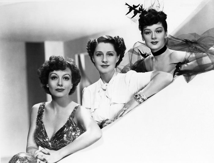 Die Frauen : Bild Rosalind Russell, Norma Shearer, Joan Crawford