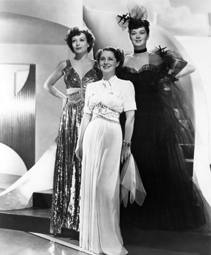Die Frauen : Bild Joan Crawford, Rosalind Russell, Norma Shearer