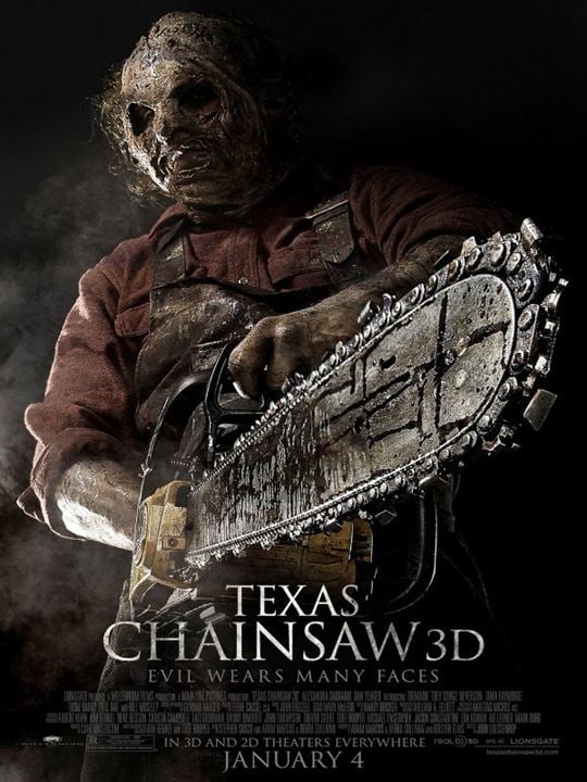 Texas Chainsaw 3D - The Legend Is Back : Kinoposter