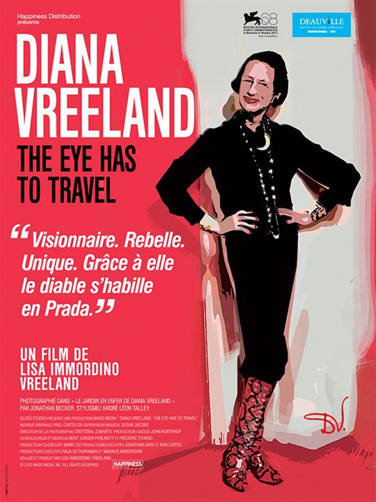 Diana Vreeland: The Eye Has To Travel : Kinoposter