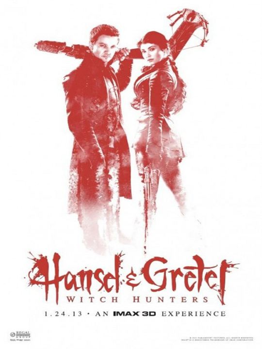 Hänsel und Gretel: Hexenjäger : Kinoposter