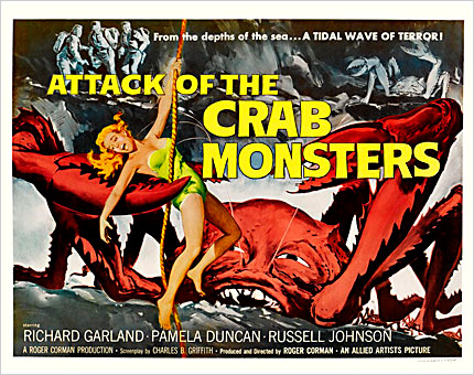 Attack of the Crab Monsters : Kinoposter