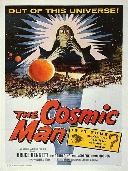 The Cosmic Man : Kinoposter