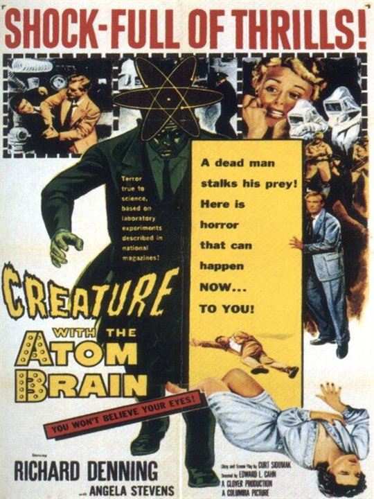 The Creature with the Atom Brain : Kinoposter