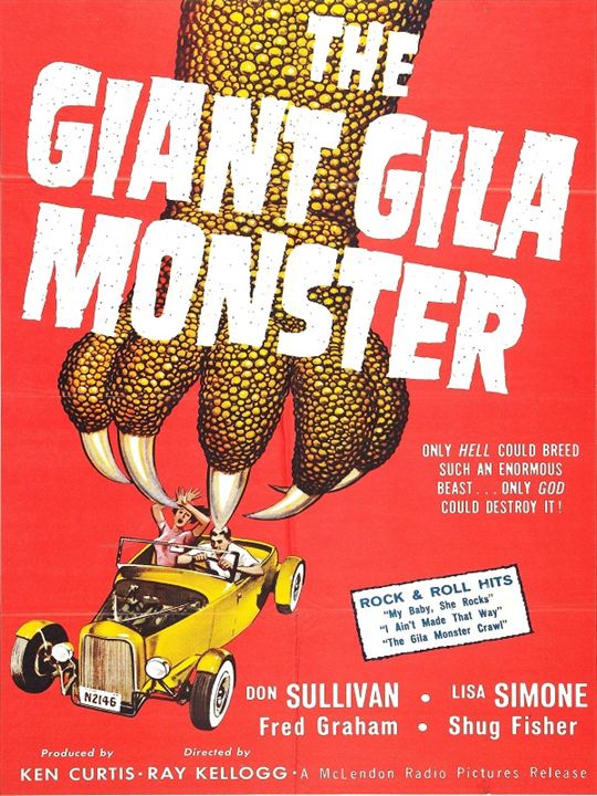 The Giant Gila Monster : Kinoposter