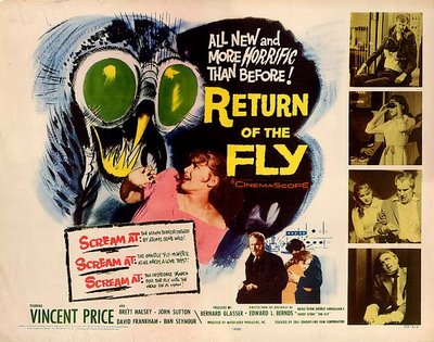 Die Rückkehr der Fliege : Kinoposter