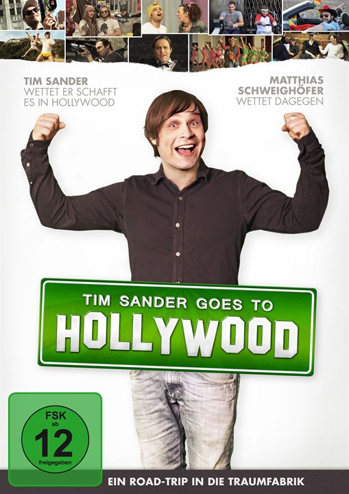 Tim Sander goes to Hollywood : Kinoposter