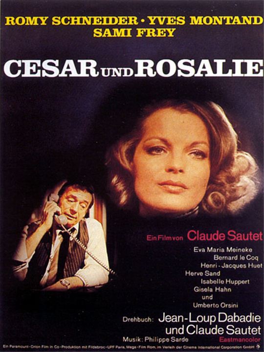Cesar und Rosalie : Kinoposter