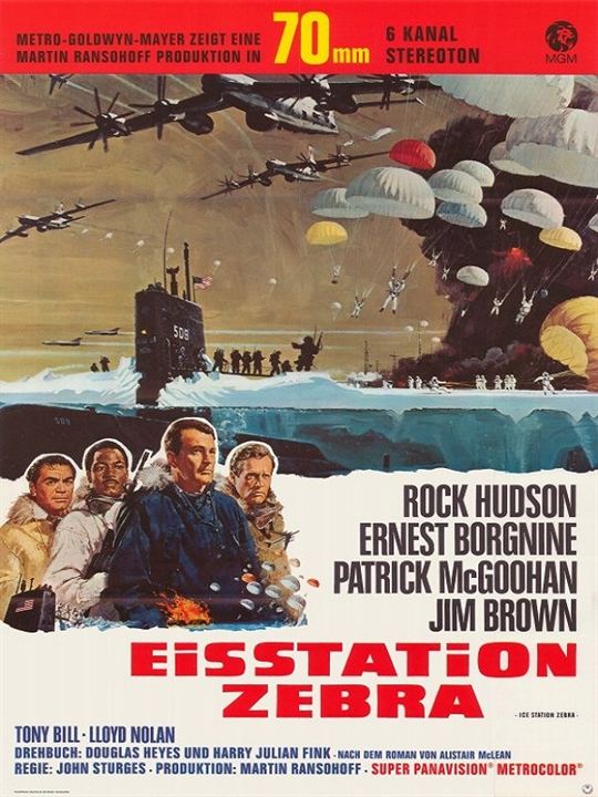 Eisstation Zebra : Kinoposter