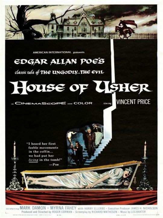 Der Untergang des Hauses Usher : Kinoposter