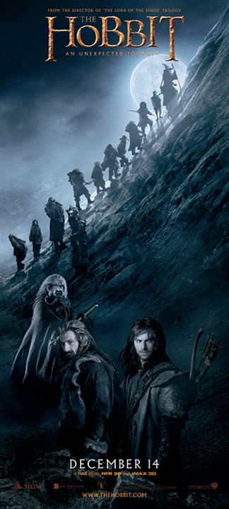 Der Hobbit: Eine unerwartete Reise : Kinoposter