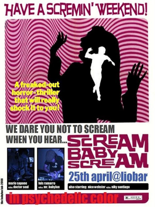 Scream Baby Scream! : Kinoposter