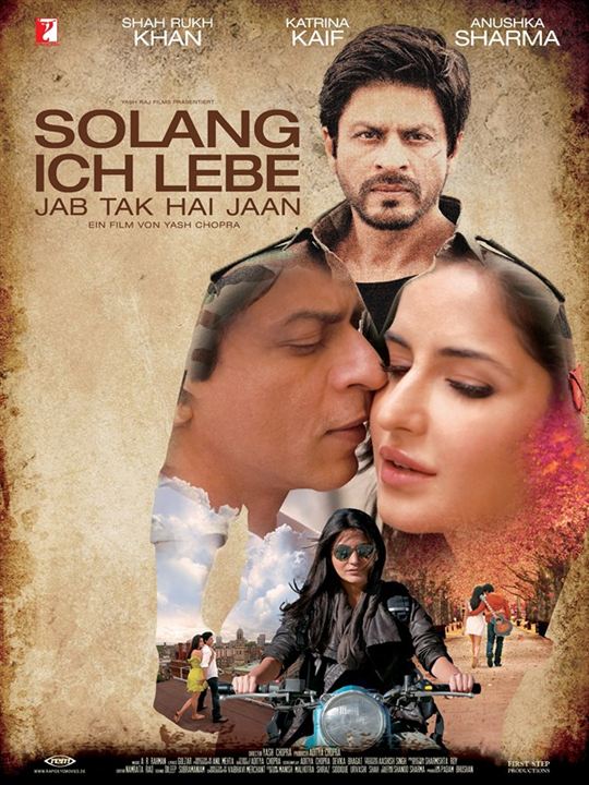 Solang ich lebe - Jab Tak Hai Jaan : Kinoposter