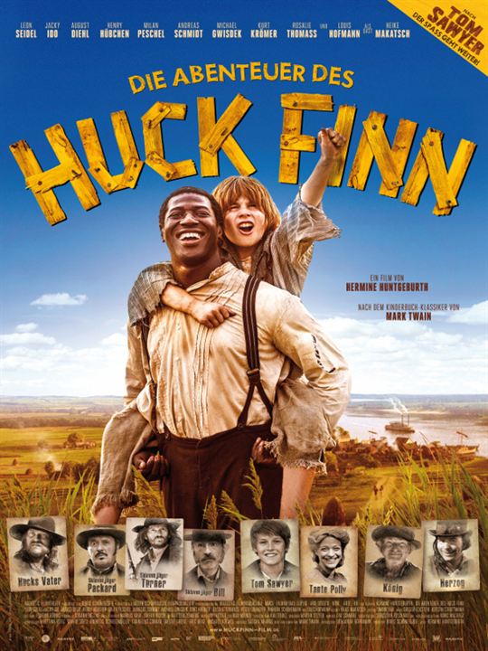 Die Abenteuer des Huck Finn : Kinoposter