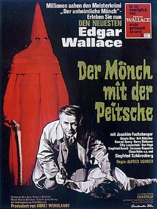 Der Mönch mit der Peitsche : Kinoposter