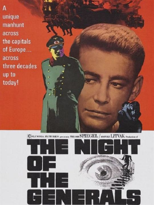 Die Nacht der Generale : Kinoposter