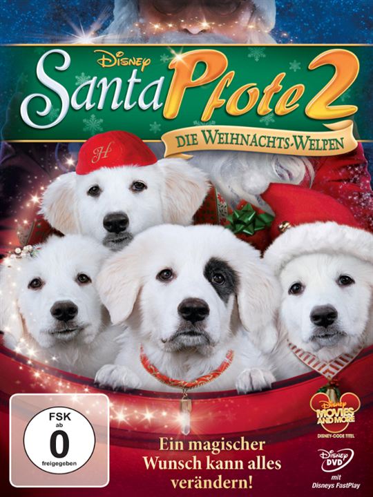 Santa Pfote 2 - Die Weihnachts-Welpen : Kinoposter