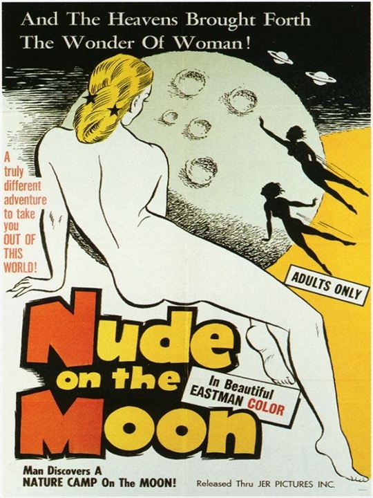 Nude on the Moon : Kinoposter