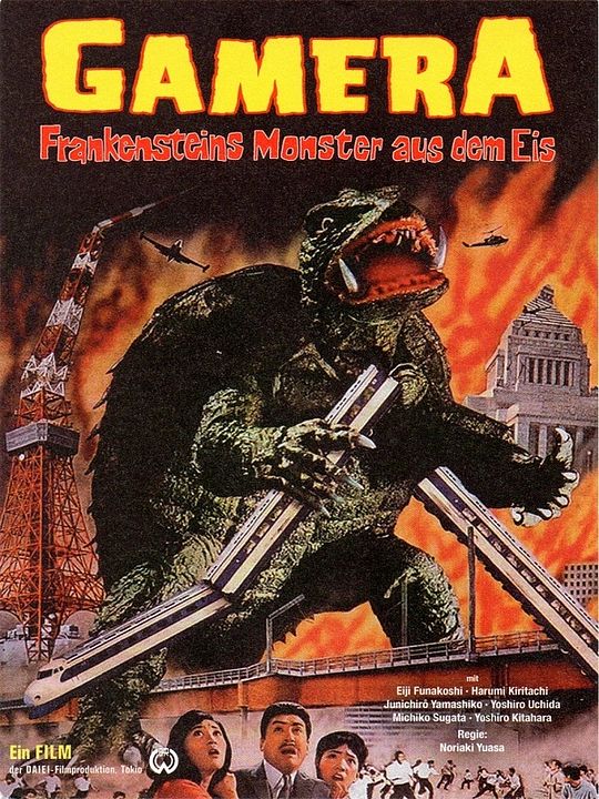 Gamera - Frankensteins Monster aus dem Eis : Kinoposter