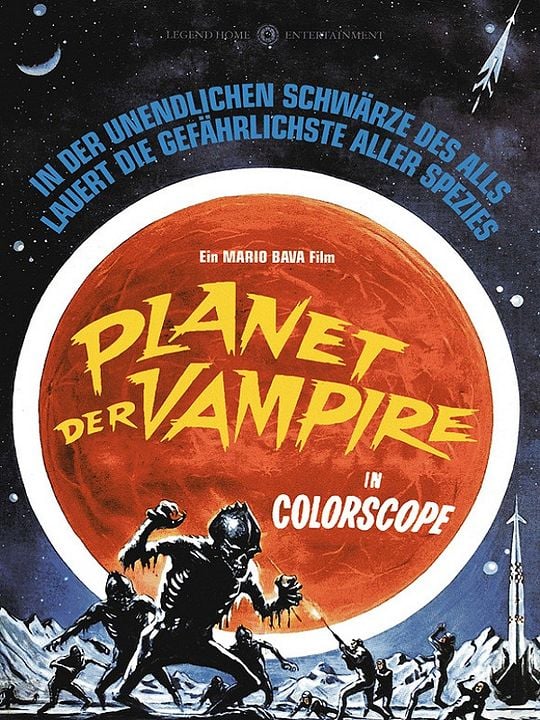 Planet der Vampire : Kinoposter