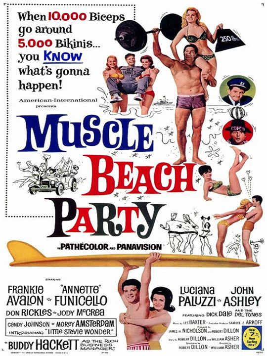 Muscle Beach Party : Kinoposter