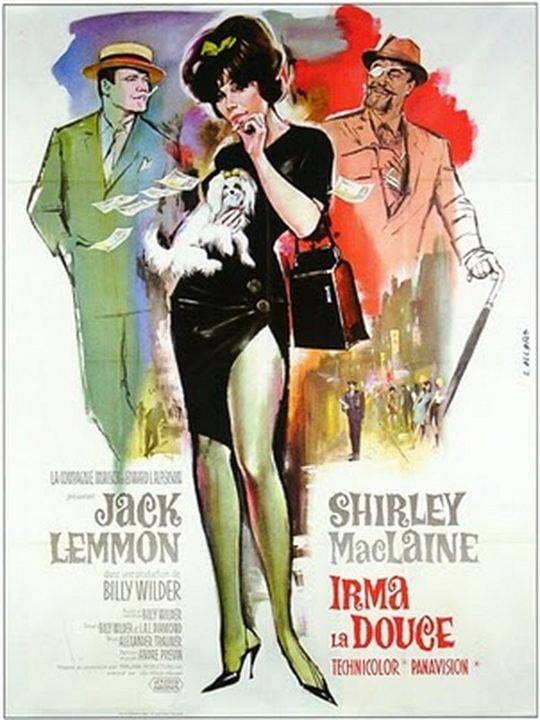 Das Mädchen Irma La Douce : Kinoposter