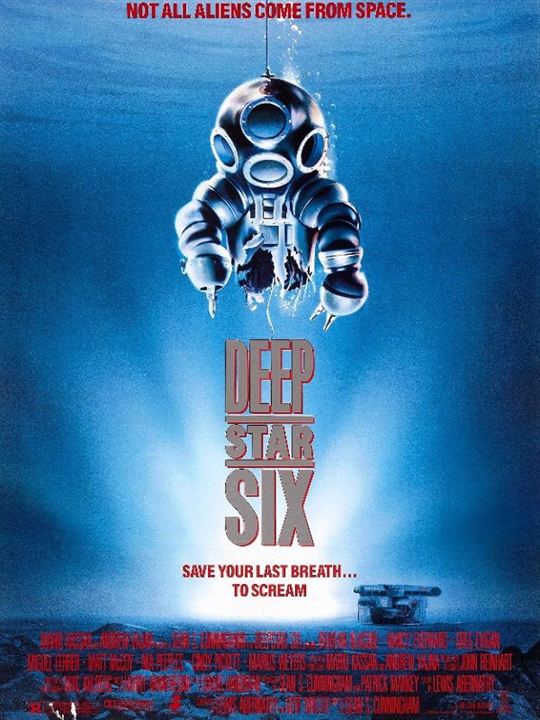 DeepStar Six - Das Grauen in der Tiefe : Kinoposter