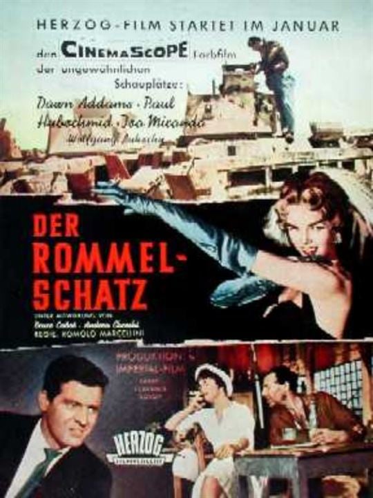 Der Rommel-Schatz : Kinoposter