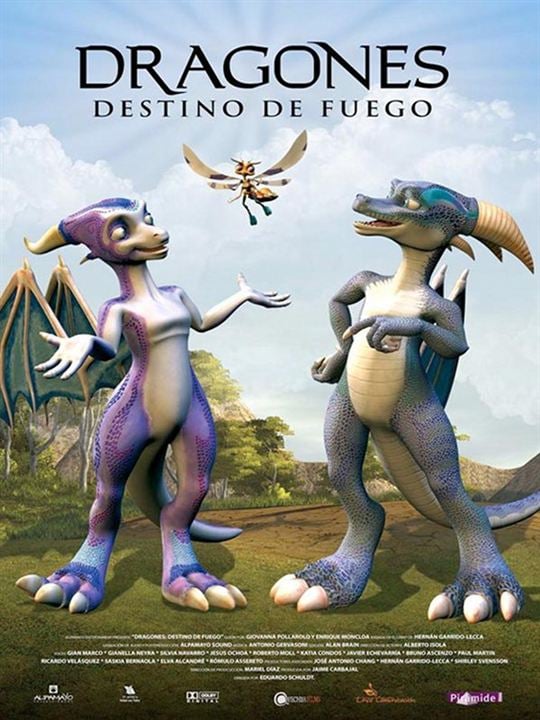 Dragones: destino de fuego : Kinoposter