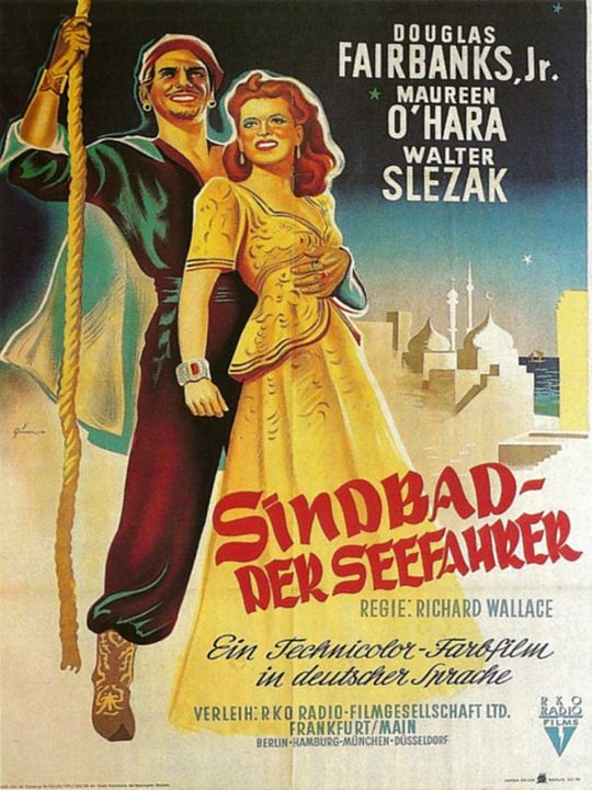 Sindbad, der Seefahrer : Kinoposter
